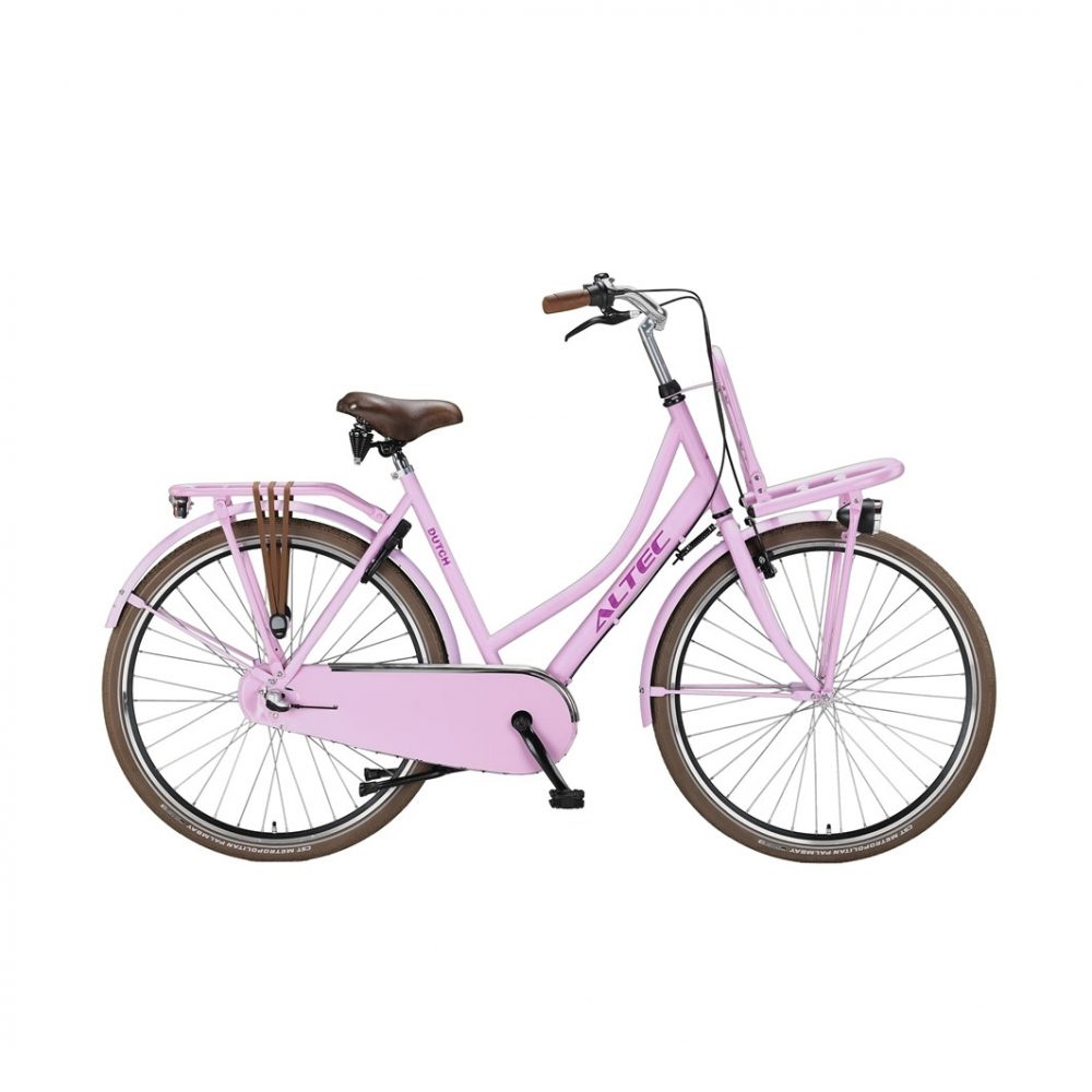 Altec-Dutch-28-inch-Transportfiets-Hot-Pink-57-cm