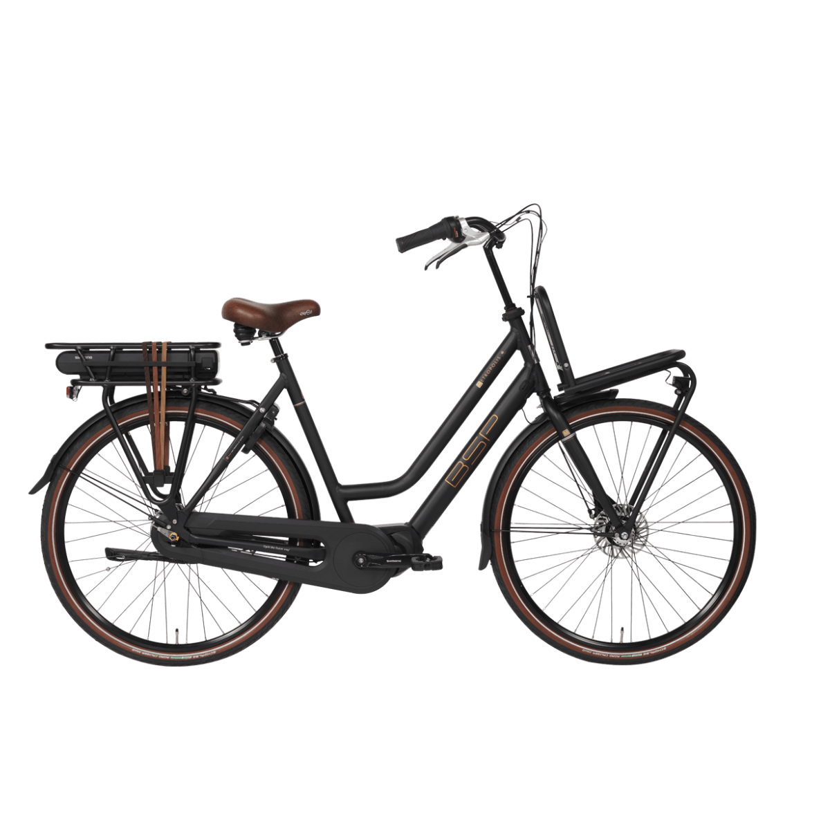 BSP Metropolis E Midden elektrische fiets dames - Transportfiets Online